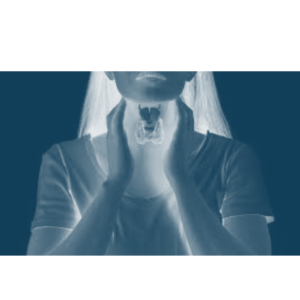 This image shows a person suffering from thyroid disease disease and will hence indicate a normal thyroid after the best homeopathic treatment for thyroid